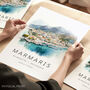 Marmaris Travel Poster In Turkey, thumbnail 1 of 7