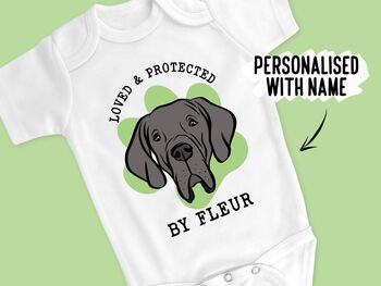 Great Dane Baby Onesie, 2 of 6