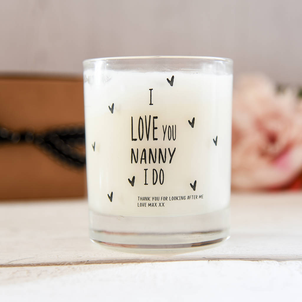 Scented Candle For Grandmother/Nanny