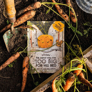 Personalised Plantable Carrot Children's Story Book, 3 of 10