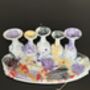 Handmade Porcelain Funny Figurines/Tea Light Holder, thumbnail 4 of 4