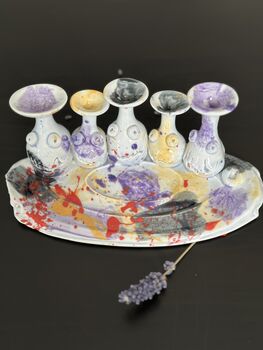 Handmade Porcelain Funny Figurines/Tea Light Holder, 4 of 4