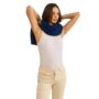 Navy Blue 100% Cashmere Multi Ways Button Poncho Gift Boxed, thumbnail 5 of 10