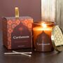 Arabian Nights Scented Candle – Cardamom, Rose Or Amber, thumbnail 2 of 12