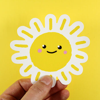 Sunshine Sticker By Bronte Laura Illustration