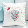 Personalised Me To You Valentine Cushion, thumbnail 1 of 3