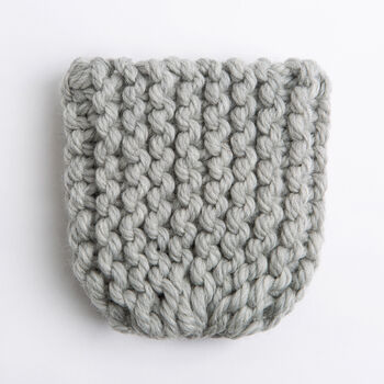 Mini Basket Beginner Knitting Kit, 4 of 8