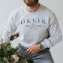Dog Dad Sweatshirt For Afghan Hound Owner, thumbnail 1 of 7