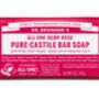 Dr Bronner's Rose Soap Bar 140g, thumbnail 1 of 2