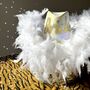 Bride To Be Feather Boa Cowboy Hat, thumbnail 2 of 7