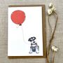 Personalised Schnauzer Puppy Birthday Card, thumbnail 1 of 5