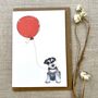 Schnauzer Puppy Birthday Card, thumbnail 1 of 5