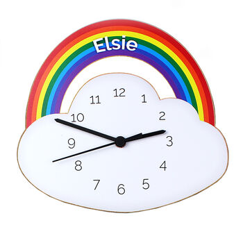 Personalised Rainbow Clock, 3 of 3
