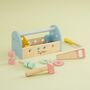 Personalised Wooden Tool Box Toy 3y+, thumbnail 1 of 4