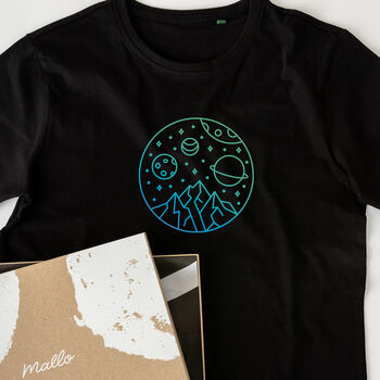Space Printed Cotton T Shirt, 2 of 7