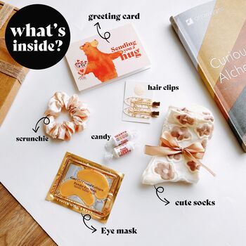 Sending Hugs Gift Box Get Well Soon Gift, 2 of 6