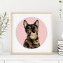 Personalised Dog Cat Pet Custom Portrait, Print/Digital, thumbnail 6 of 8