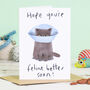 Get Well Soon Cat Card, thumbnail 1 of 1