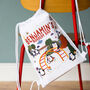 Children's Personalised Penguin Friends Playground Bag, thumbnail 1 of 4