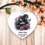 Personalised Gothic Couple Love Decoration, thumbnail 1 of 2