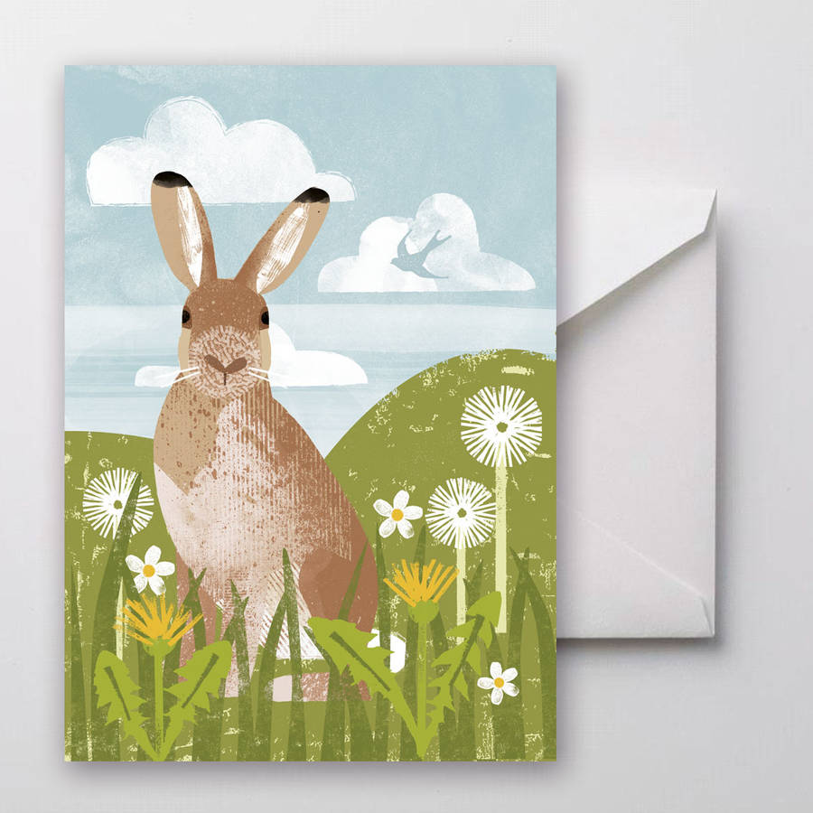 Mountain Hare Card, 1 of 2