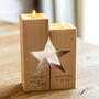 Personalised Written In The Stars Candle Holder Set, thumbnail 4 of 4