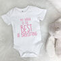 My Grandma Is The Best At.. Personalised Babygrow, thumbnail 7 of 9