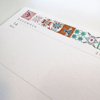 2026 A5 Yearly Planner Fox Tapestry, 7 of 10