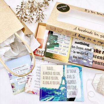 Travel Gifts: Wanderlust Tea For Travellers, 7 of 12