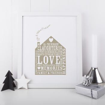 Personalised Home Print, 4 of 12