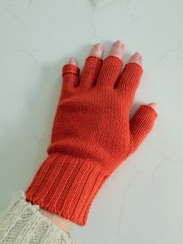 Cashmere Fingerless Gloves, 6 of 6