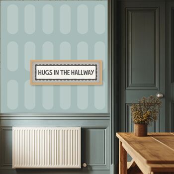 Hugs In The Hallway Framed Print, 7 of 10