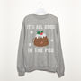 It's All Good In The Pud Women's Christmas Sweatshirt, thumbnail 1 of 3