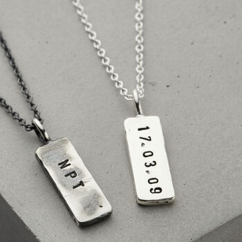 Personalised Kintsugi Tag Necklace, 2 of 9