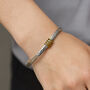 Personalised Sterling Silver Milestone Celebration Bangle, thumbnail 2 of 12