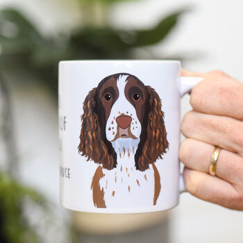 Personalised Dog Love Message Gift Mug Father's Day, 2 of 12