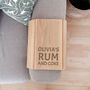 Personalised Favourite Drink And Mixer Wooden Sofa Tray, thumbnail 2 of 4