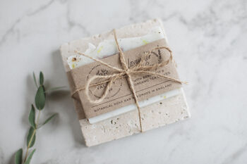 Botanical Soap + Stone Dish Gift Box, 6 of 8