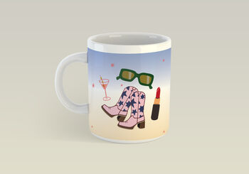 I Love Being A Girl Mug, 2 of 2