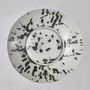 Japanese Handmade Splatterware Plate, thumbnail 4 of 5