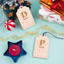 Personalised Spotty Christmas Stocking/Gift Tag, thumbnail 3 of 4
