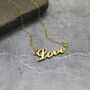 Gold Love Necklace, thumbnail 2 of 3