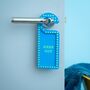 Personalised Door Hanger For Fans Of Lego, thumbnail 2 of 3