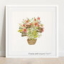 Personalised Flower Family Tree For Grandparents, thumbnail 4 of 5