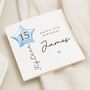Personalised 15th Birthday Balloon Card For Son, thumbnail 1 of 7
