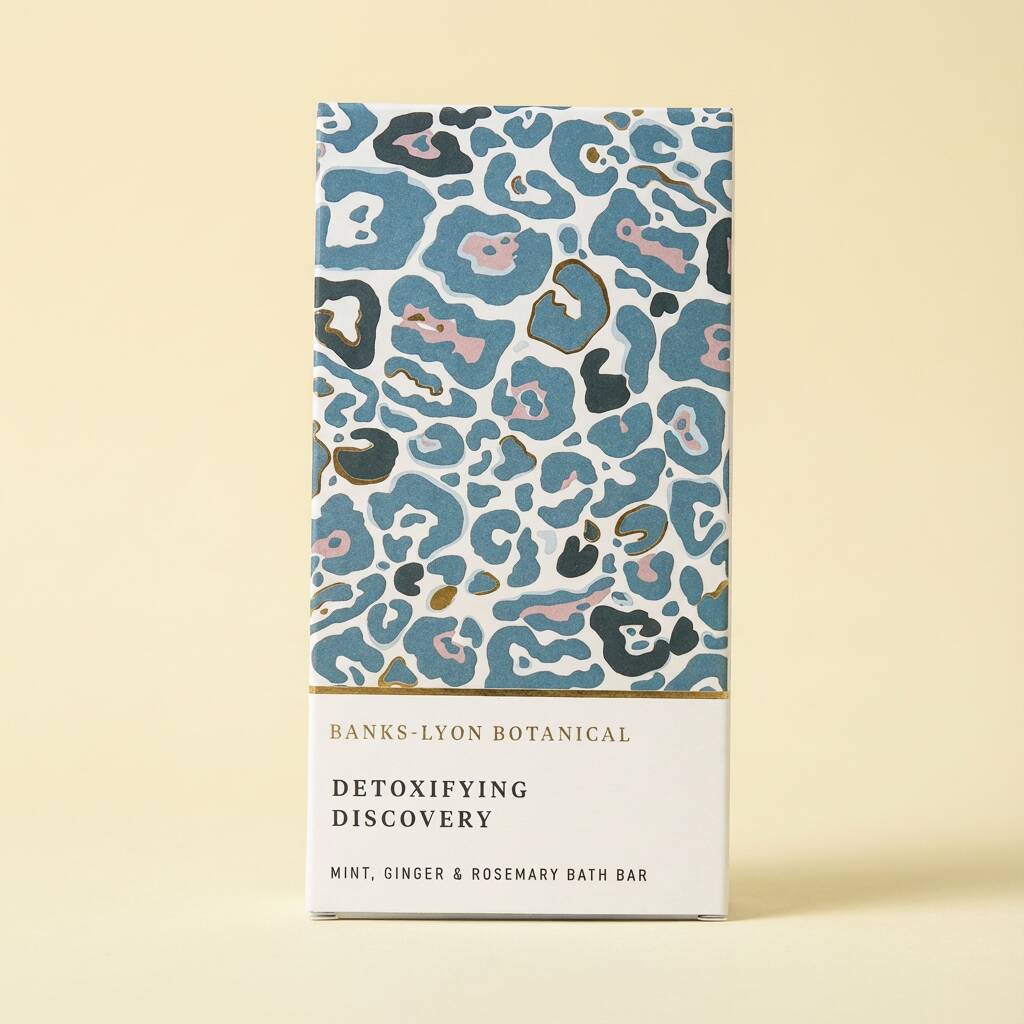 Mint, Ginger And Rosemary Solid Bath Oil Bar, 1 of 1