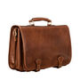 Personalised Two Sectioned Leather Satchel 'Jesolo2', thumbnail 7 of 12