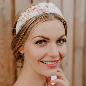 Embellished Bridal Bridesmaid Statement Headband Crown, 7 of 10