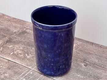 Dark Blue Utensil Jar, 2 of 3