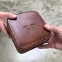 Personalised Leather Travel Case For Him, thumbnail 4 of 9